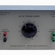 Ac/dc Variable Power Supply Unit Poster