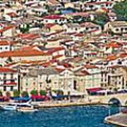 Adriatic Town Of Pag Panorama Poster