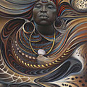 African Spirits I Poster