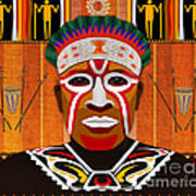 African Tribesman 3 Poster