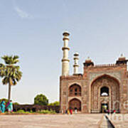 Akbar's Tomb In  India Poster