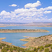 Albiquiu Reservoir, Route 84, New Mexico Poster