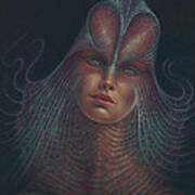 Alien Portrait Il Poster