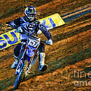 Ama 250sx Supercross Aaron Plessinger Poster