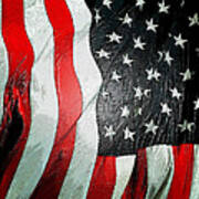American Flag Vertical Poster