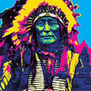 American Indian Chief Poster