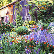 An Impressionist Garden Poster