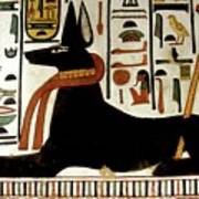 Ancient Egyptian God Anubis Poster