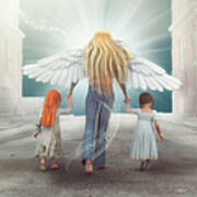 Angel In Blue Jeans Poster