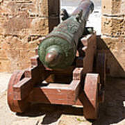 Antique Cannon In The North Bastion Poster