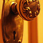 Antique Doorknob Poster