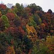 Appalachian Mountain Fall Poster