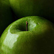 Apples Green Poster