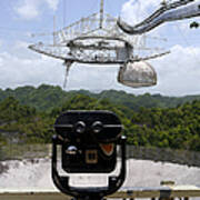 Arecibo Observatory - Watching Us Watching Them Poster