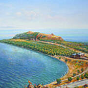 Armenian Lake Sevan Poster