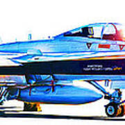 Armstrong Flight Research Center F-18 Hornet Poster