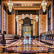 Art Deco Great Hall #1 Poster
