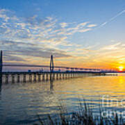 Calm Waters Over Charleston Sc Poster