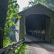 Ashtabula Collection - Middle Road Covered Bridge 7k01959 Poster