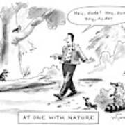 At One With Nature Poster