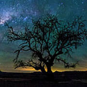 Atacama Desert Night Sky Poster