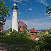 Au Sable Point Lighthouse Poster