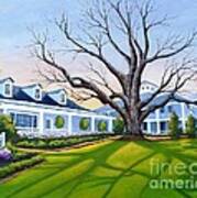 Augusta National Clubhouse Poster