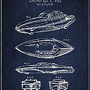 Automobile Patent From 1954 Poster