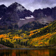 Autumn At Maroon Bells Poster