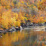 Autumn In The Gorge Poster