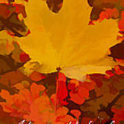 Autumn Is A State Of Mind More Than A Time Of Year Poster