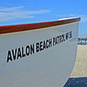 Avalon Beach Poster