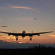 Avro Lancaster - Dawn Return Poster