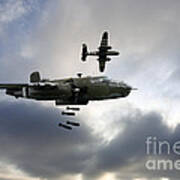 B25 Mitchell Bombers Poster