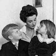 Babe Paley And Her Young Children Poster