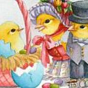 Baby Chick Easter Surprise Poster