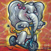 Baby Elephant 101011 Poster