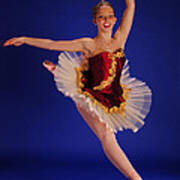 Ballet Leap Poster