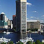 Baltimore Inner Harbor Panorama Poster