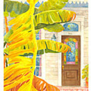 Banana Days In The Faubourg Marigny Poster