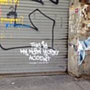 #banksyny Banksy In The Wild Poster