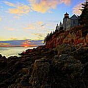 Bass Harbor Head Lite Poster