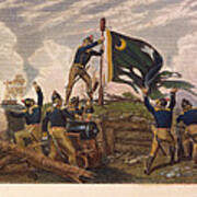 Battle Of Fort Moultrie Poster