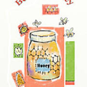 Bee My Honey Poster
