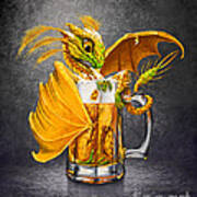 Beer Dragon Poster