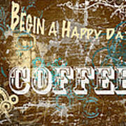 Begin A Happy Day Poster