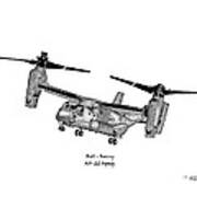 Bell-boeing Mv-22b Osprey Poster