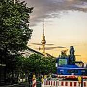 Berlin Sunset Poster