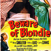 Beward Of Blondie, Us Poster Art, Top Poster