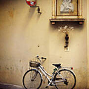 Bicycle And Madonna Poster